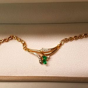 Emerald and Diamond Necklace